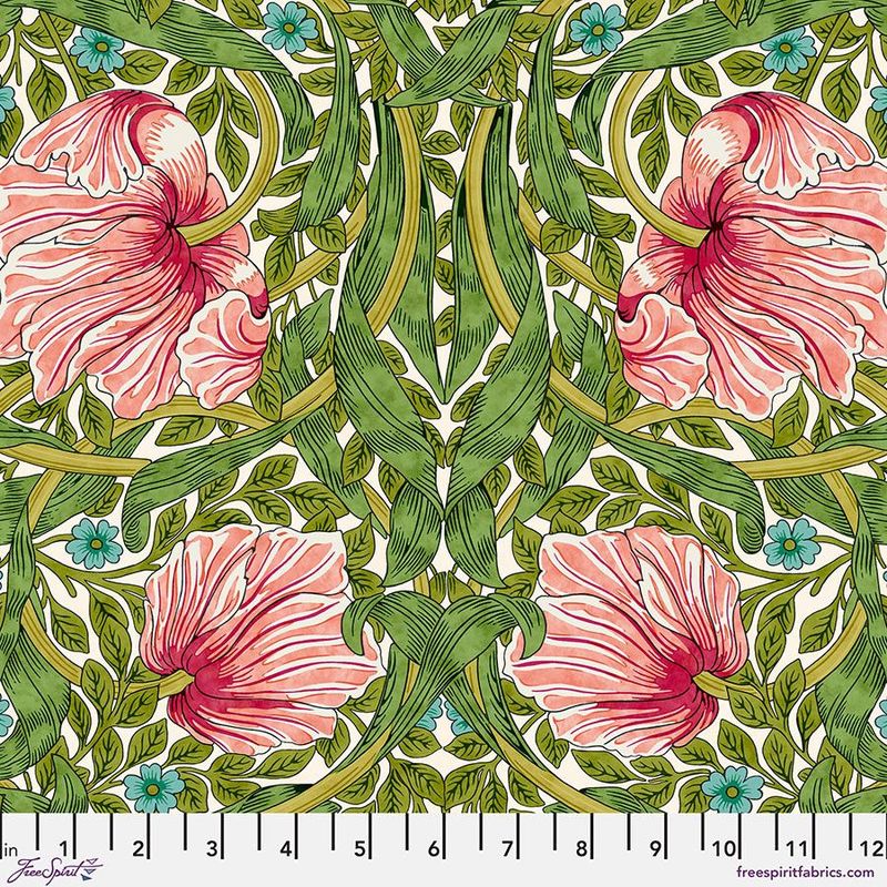 Patchworkstoff William Morris Bedford Park Pimpernel Green