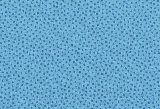 Westfalenstoff Junge Linie blau Punkte