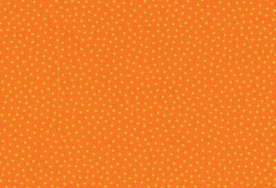 Westfalenstoff Junge Linie orange/ gelb Punkte