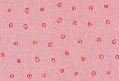 Westfalenstoff Junge Linie rot Kringel