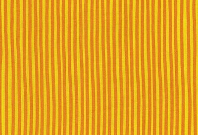 Westfalenstoff Junge Linie gelb/ orange Streifen