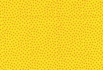 Westfalenstoff Junge Linie gelb Punkte