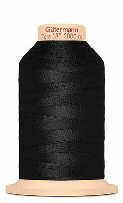 Overlockgarn Tera 180 schwarz Nr. 000 Gütermann Overlockgarn Tera 180 schwarz Nr. 000 Gütermann