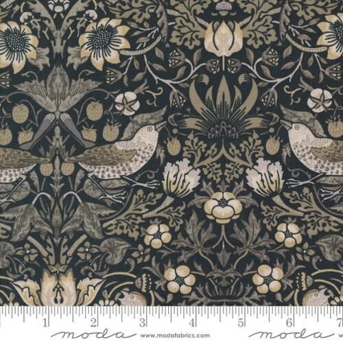 Patchworkstoff William Morris Barbara Brackman Ebony Suite