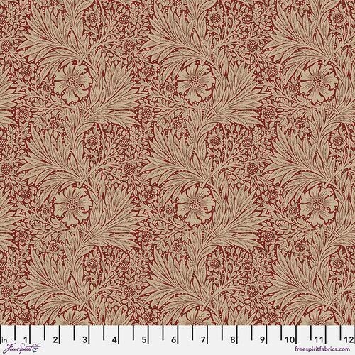 Patchworkstoff  William Morris Marigold Red