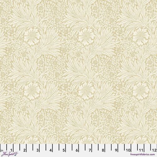Patchworkstoff  William Morris Marigold Tan