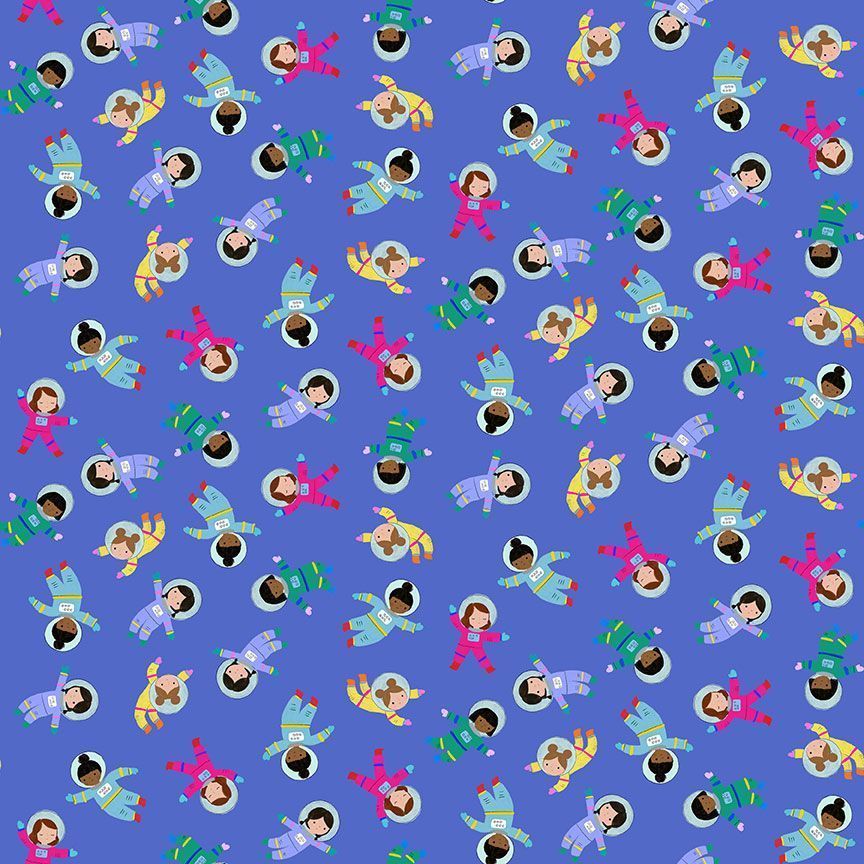 Patchworkstoff Dear Stella Weightless Marina To the Moon