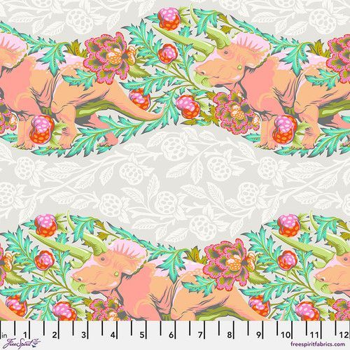Patchworkstoff Tula Pink Roar! Trifecta Blush Patchworkstoff Tula Pink Roar! Trifecta Blush