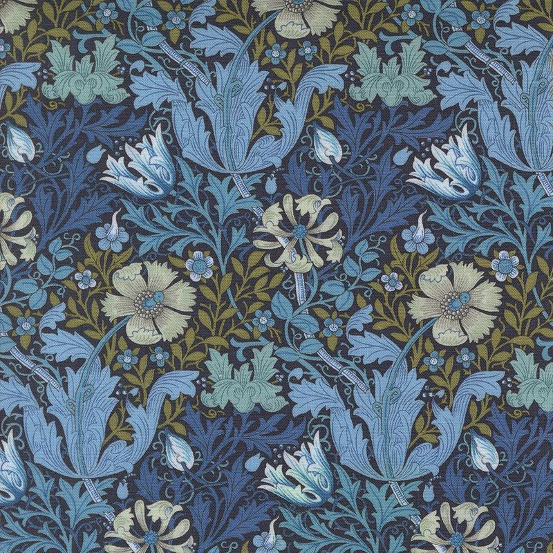 Patchworkstoff William Morris Morris Manor Compton Florals Twilight
