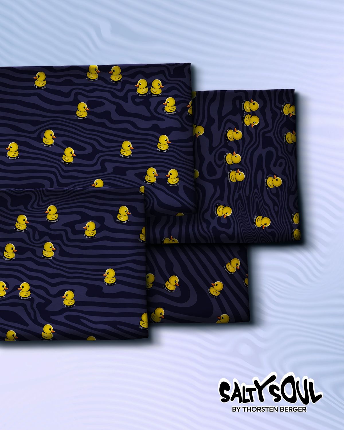 French Terry Thorsten Berger What the Duck Allover French Terry Thorsten Berger What the Duck Allover