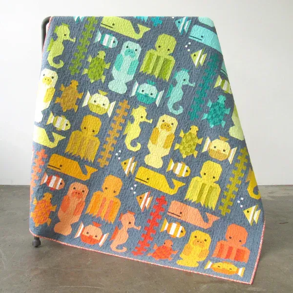 Papierschnittmuster Elizabeth Hartman Awesome Ocean