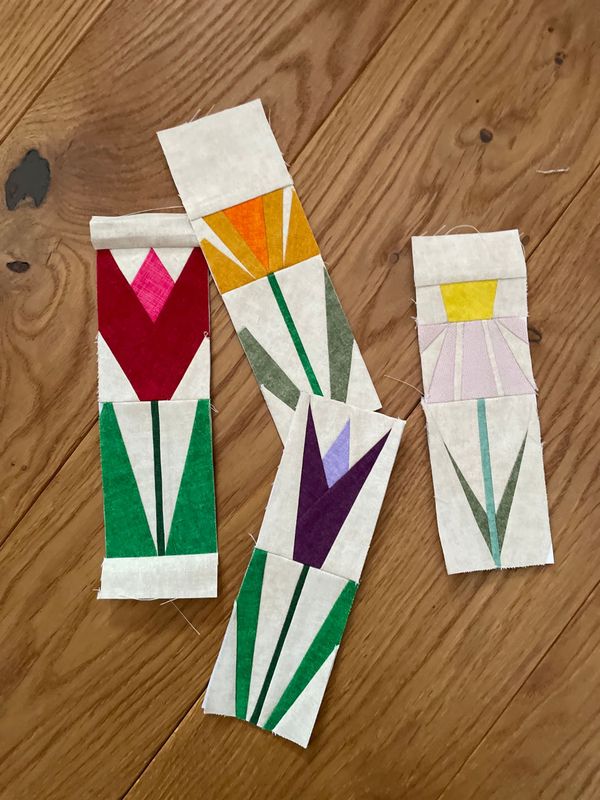 Patchworkkurs: Foundation Piecing - floral 27. März