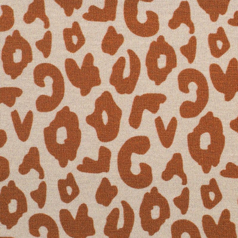 Baumwolljersey Happy Leo Cherry Picking Beige Braun