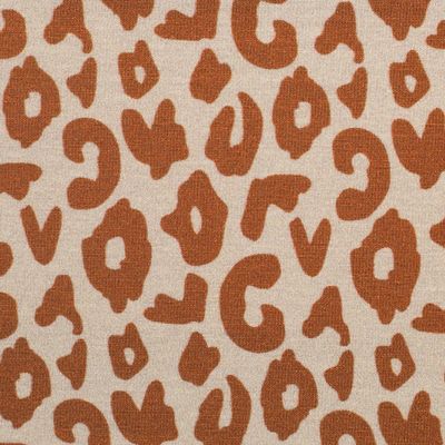 Baumwolljersey Happy Leo Cherry Picking Beige Braun