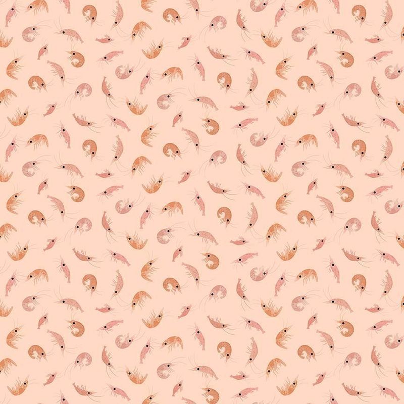 Patchworkstoff Dear Stella Beyond the Sea Shrimply the Best Patchworkstoff Dear Stella Beyond the Sea Shrimply the Best