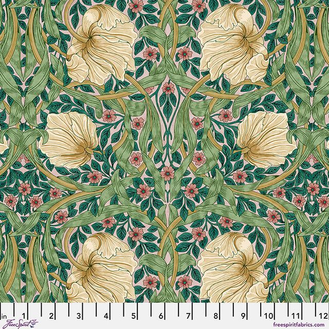 William Morris Lodden Pimpernel Citrus Sage
