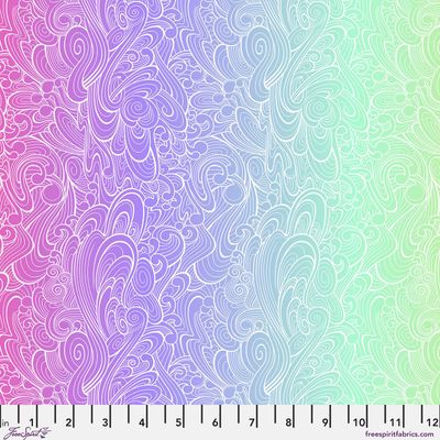 Tula Pink Floral Reef Riptide Deep Dive Tula Pink Floral Reef Riptide Deep Dive