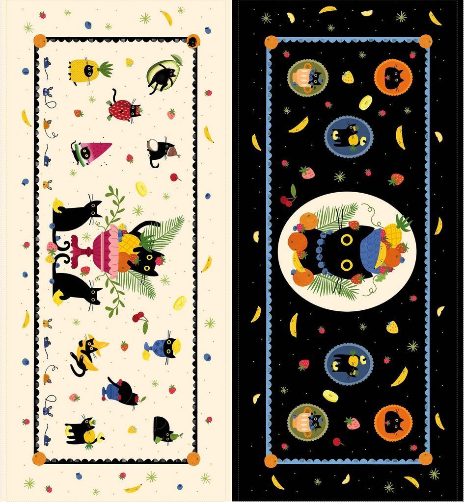 Dear Stella Furruit Platter Bench Pillow Panel Dear Stella Furruit Platter Bench Pillow Panel