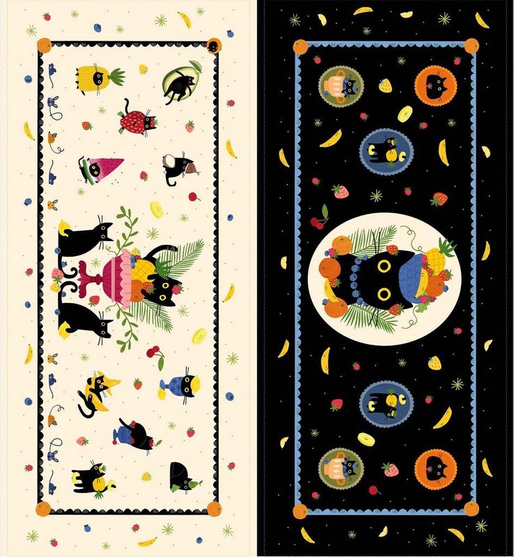 Dear Stella Furruit Platter Bench Pillow Panel Dear Stella Furruit Platter Bench Pillow Panel