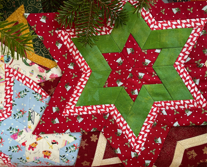 Patchwork: Weihnachtsstern 21. Oktober Patchwork: Weihnachtsstern 21. Oktober