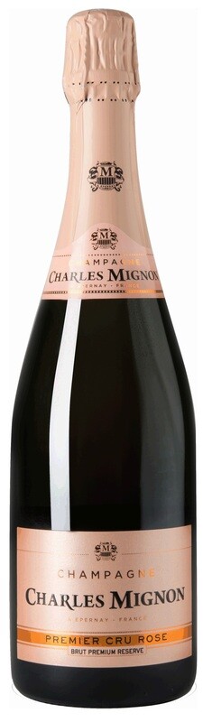 Charles Mignon Brut Rose Premier Cru Champagner AOC Charles Mignon Brut Rose Premier Cru Champagner AOC
