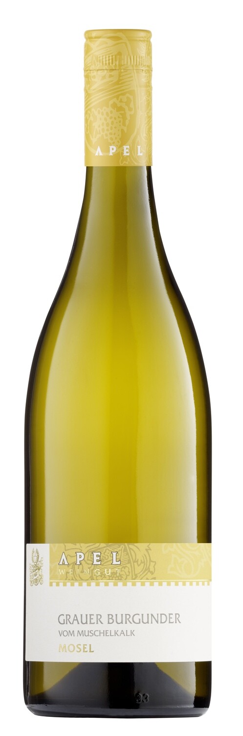Grauburgunder, Apel, trocken von Muschelkalk