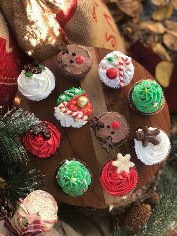 Cupcakes nadalencs