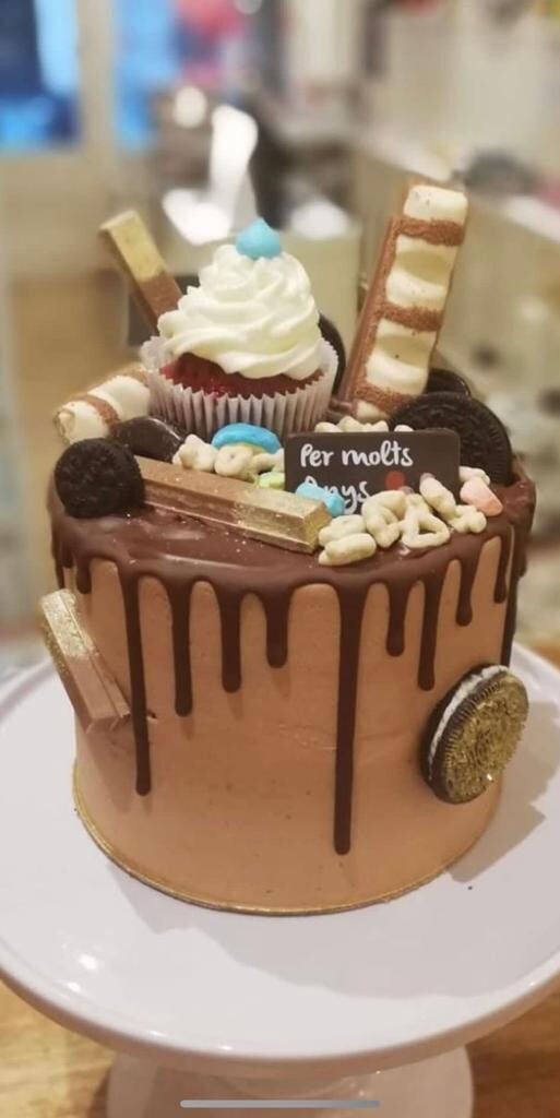 Drip cake Nutella