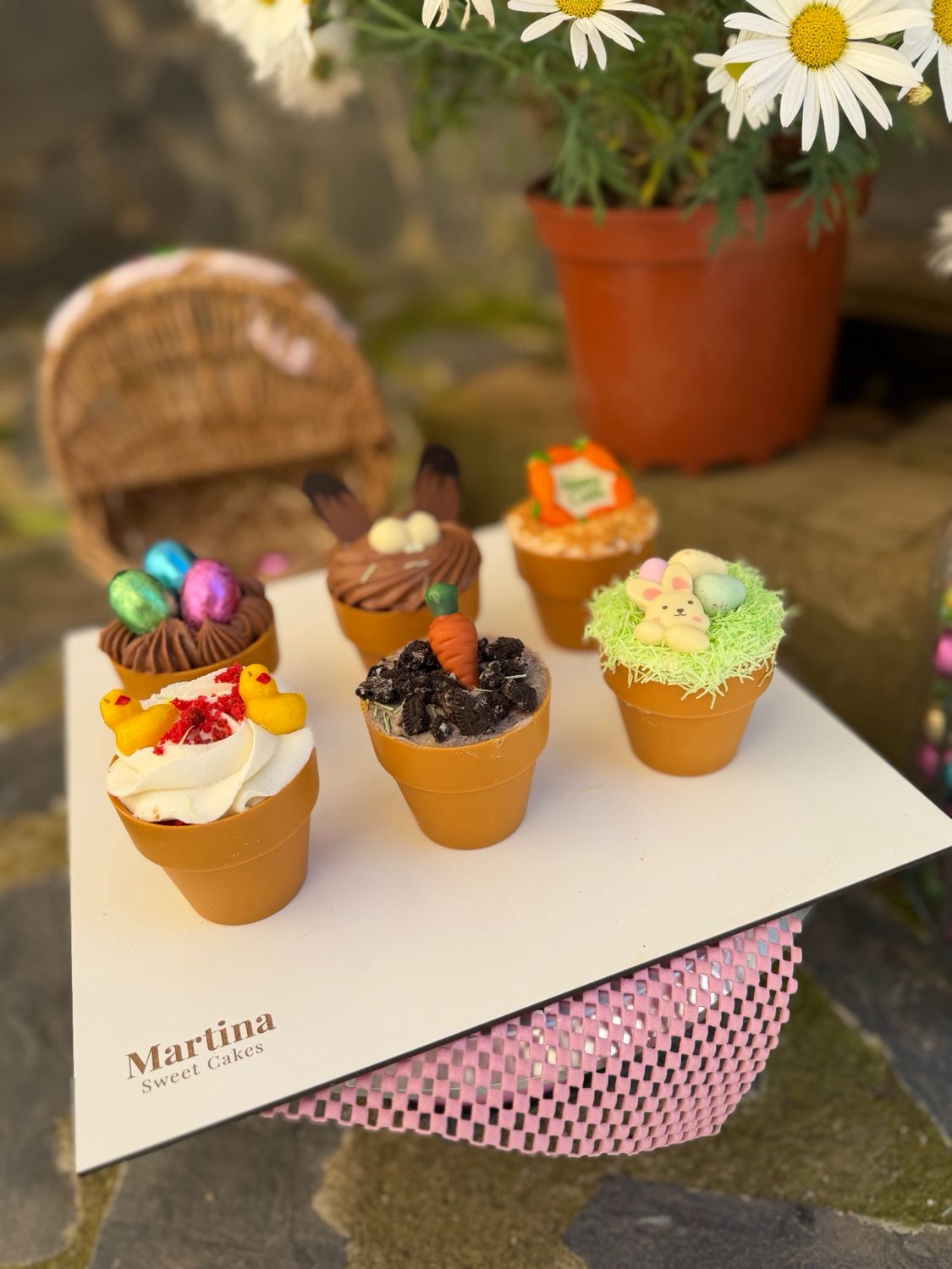 Testos de xocolata blanca farcits sabors irresistibles a dins 🪴