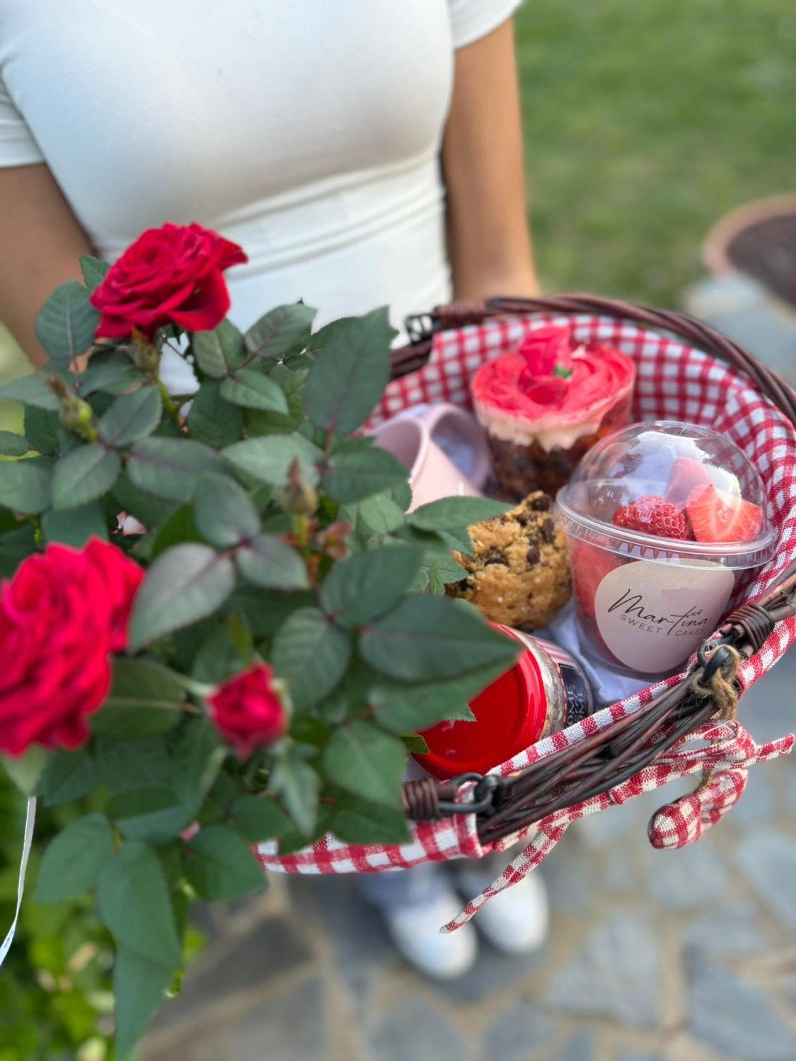 🌹 Cistella Sant Jordi – Picnic Love (individual)