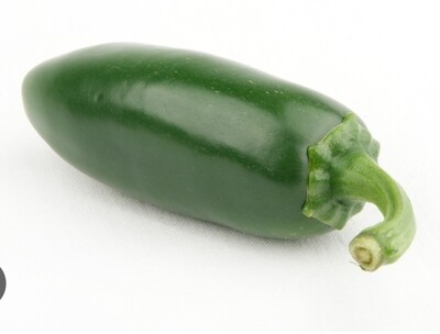 Jalapeño peper groen per doos 2 kilo