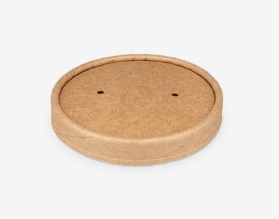 Deksel soepbeker karton 500 ml 500 stuks