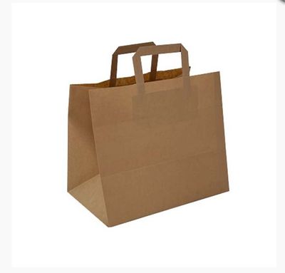 Papieren tas small 22x28x10 verpakt per 250 stuks