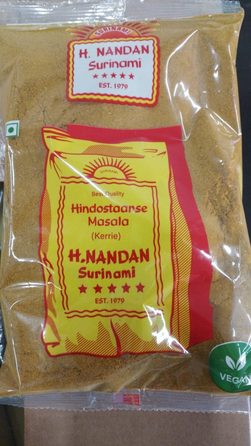 H. NANDAN Hindostaanse Masala Kerrie per 80 gram