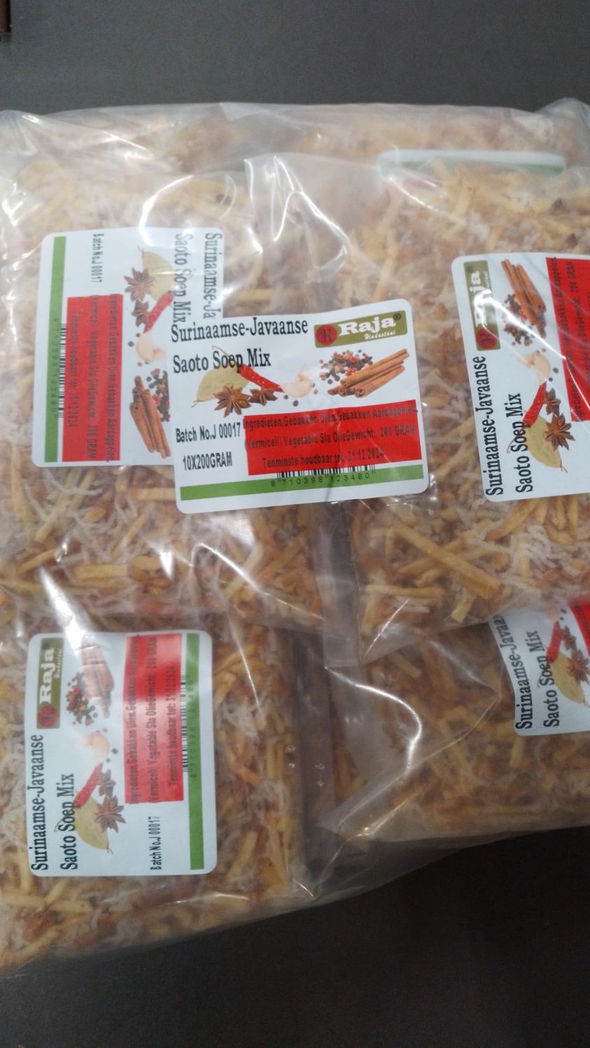 Raja Saoto (soto) Soep Mix 10 x 200 gram