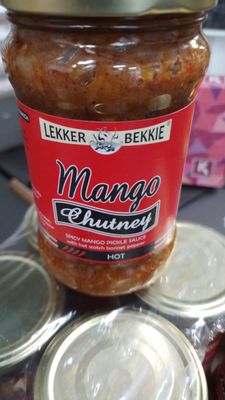 Lekker Bekkie Mango Chutney 6x290 ml