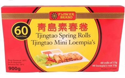 Diepvries miniloempia/springrolls  (10 x 60 stuks)