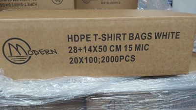 Hemddraagtassen 50 cm  2000 stuks  per doos