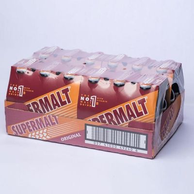 Supermalt fles 24x33 cl per tray