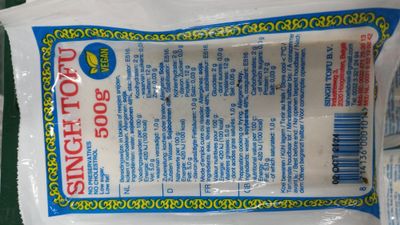 Tahoe /tofu 500 gram per pak