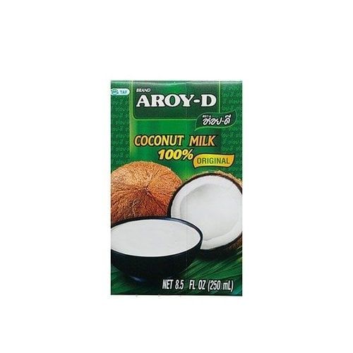 Aroy-d coconut milk 6x250ml per tray