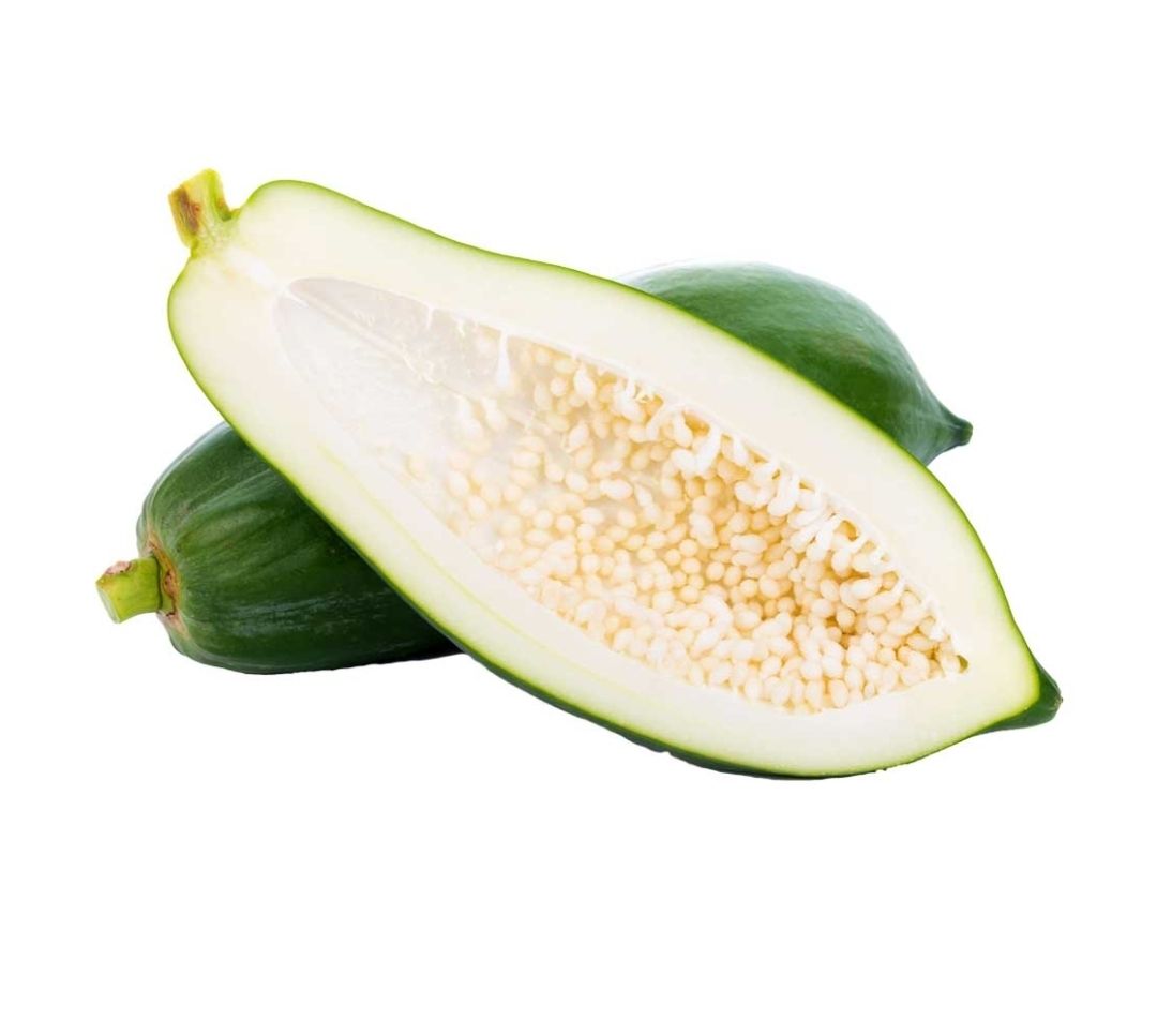 Groene papaya per doos 8 kg