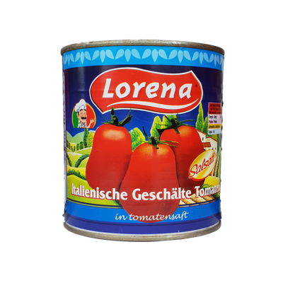 Lorena gepelde tomaten 12x800gr