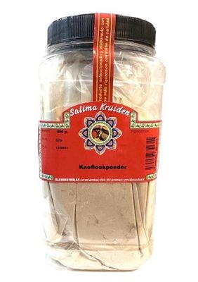 Salima knoflookpoeder per pot 600gr