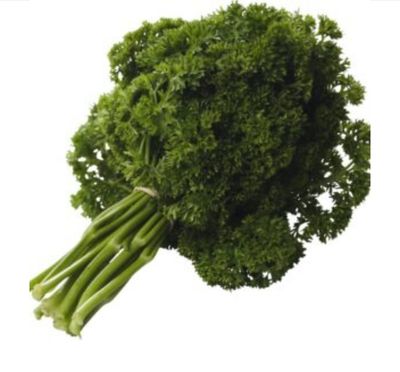 Peterselie per kist/12 bos