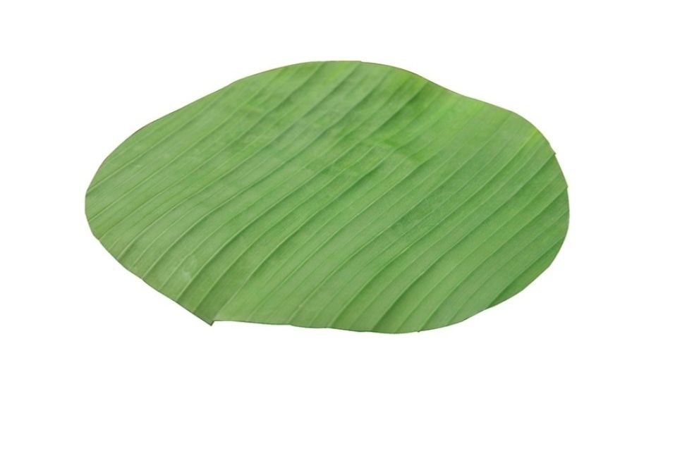 Bananenblad 18-20 cm rond 6x500 gram