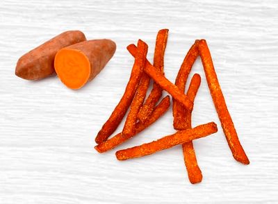 Friet Zoete Aardappelfriet  per doos 10 kg