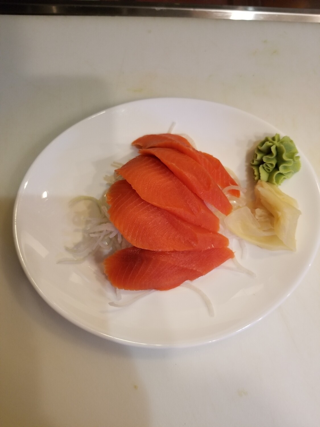Sockeye Salmon Sashimi (Half)