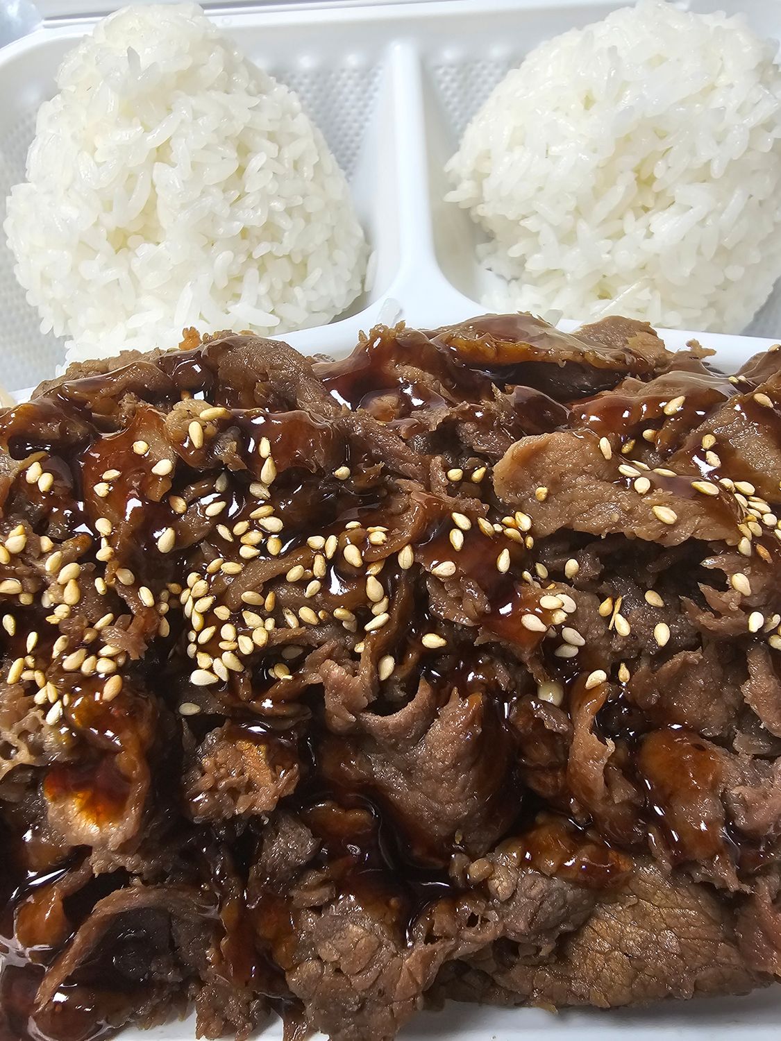 Beef Teriyaki with Tempura