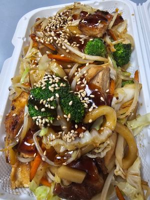 Chicken Yakiudon